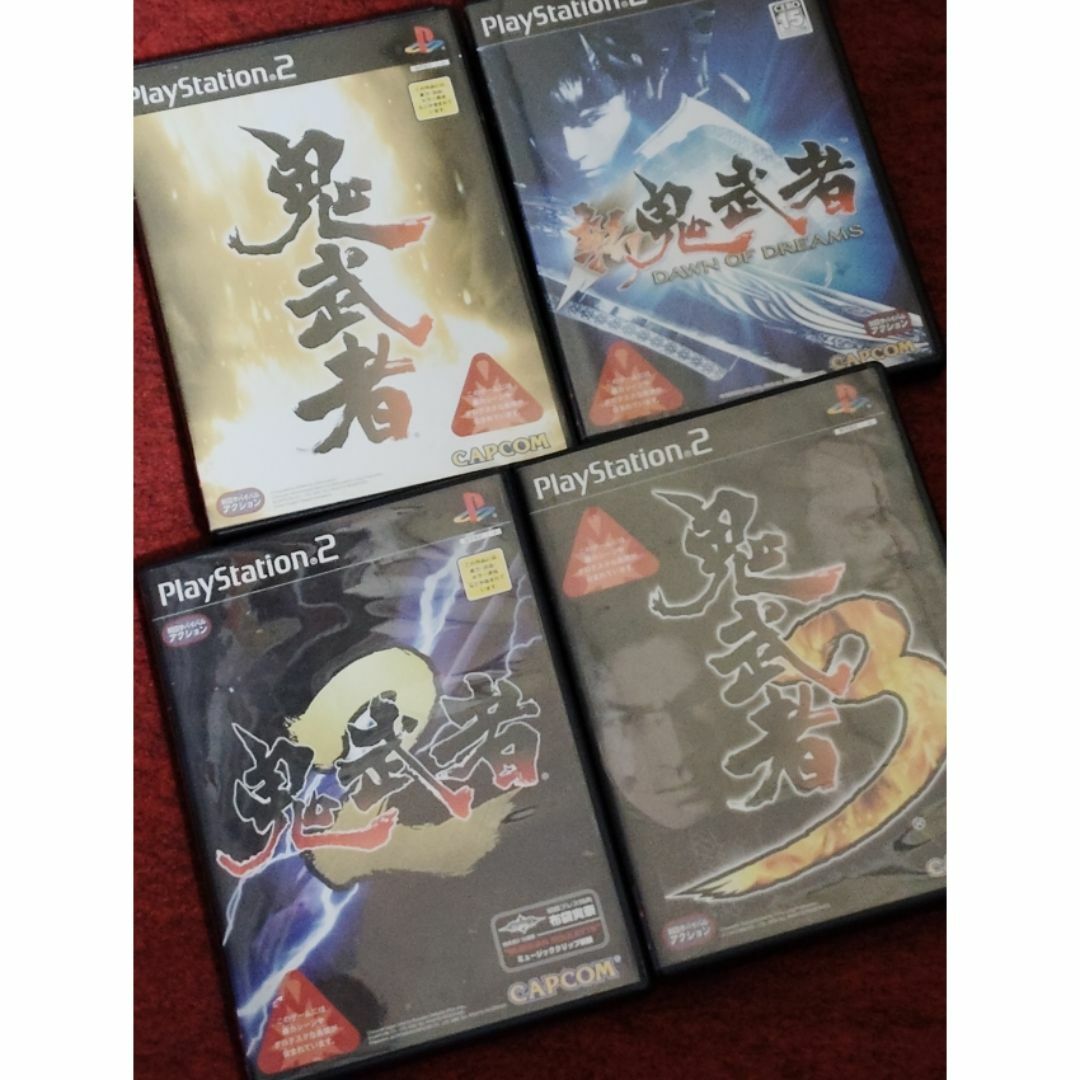 PlayStation2 - 鬼武者1、2、3 DAWN OF DREAMS金城武松田優作ジャン