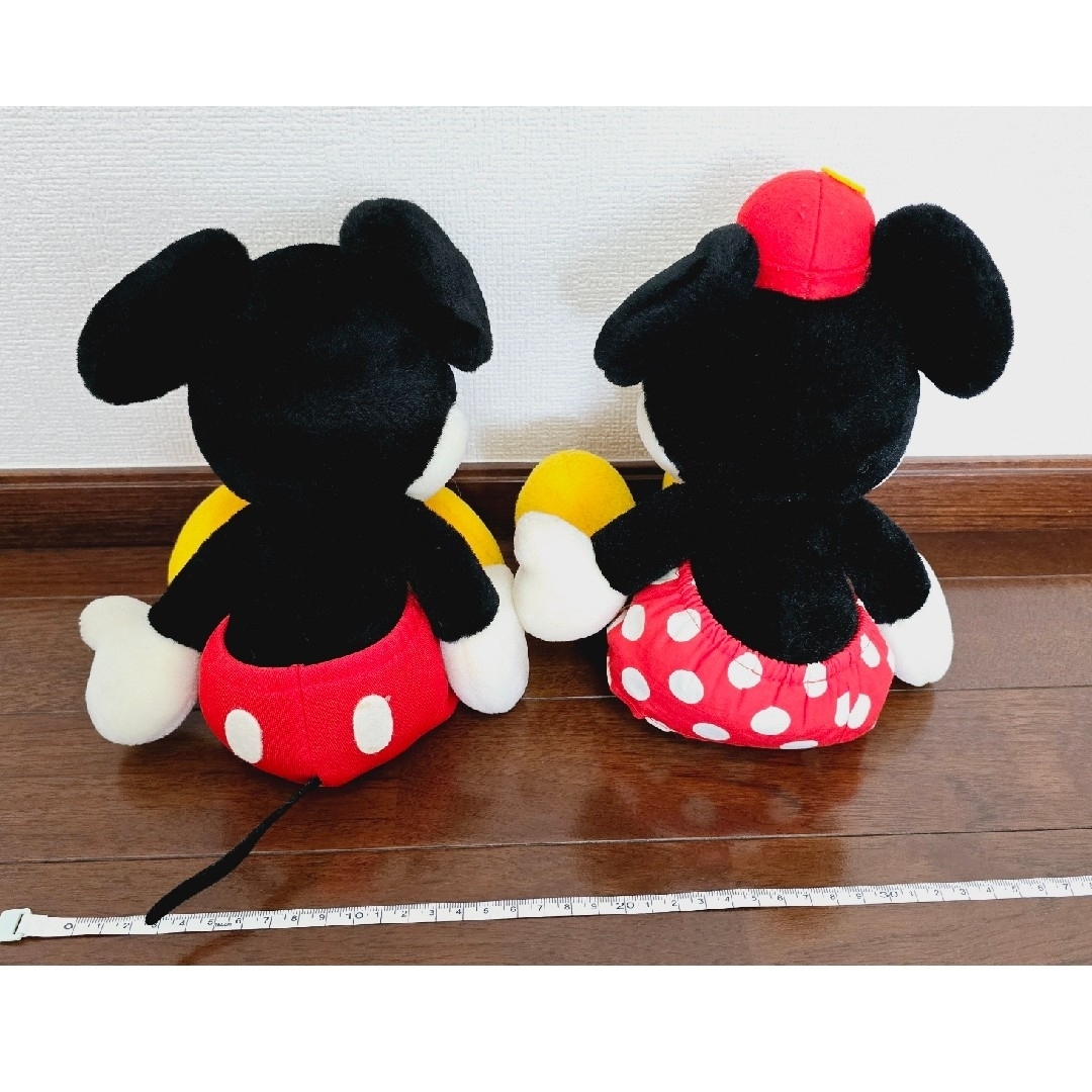Disney - ミッキーミニー ぬいぐるみ セット ディズニー レトロ 東京