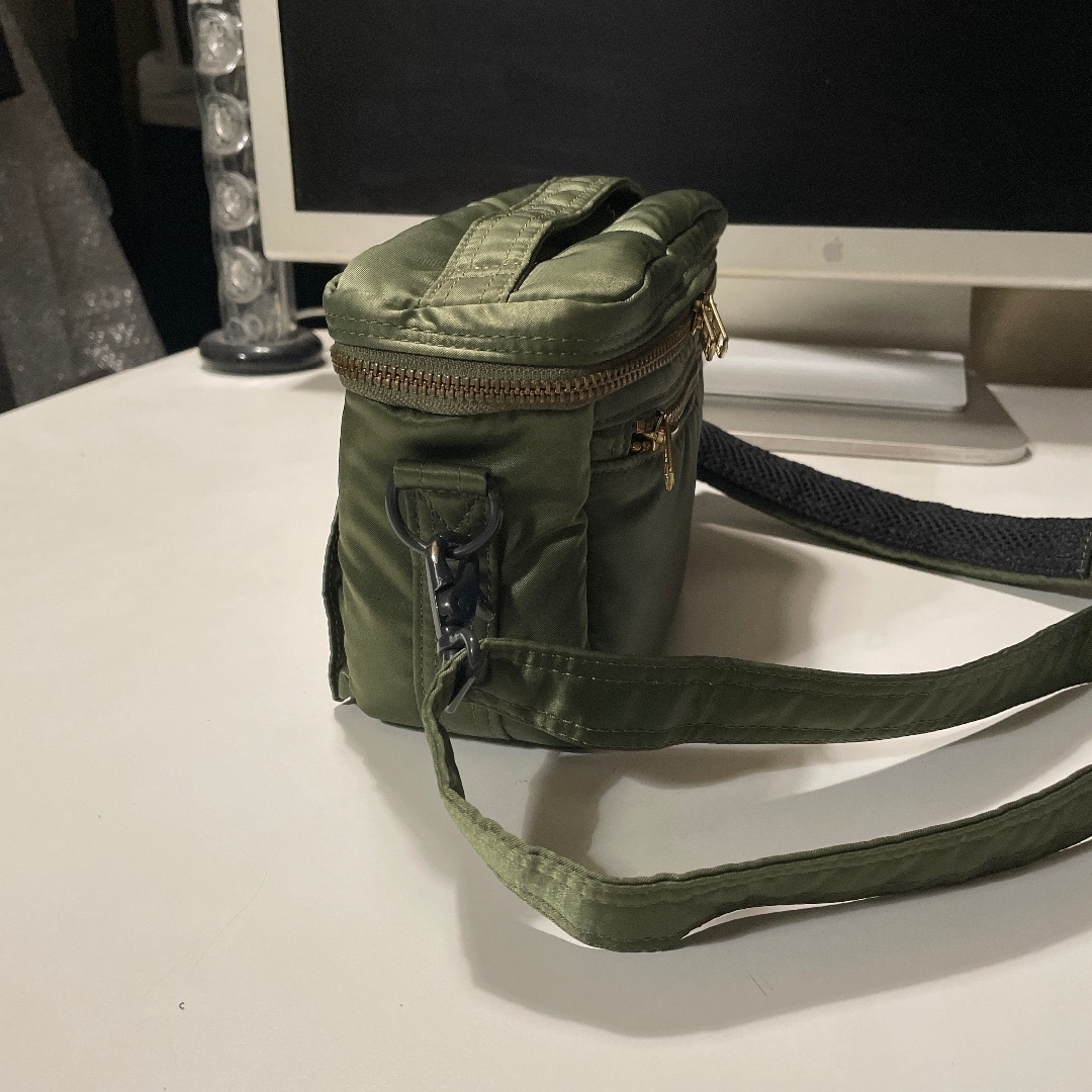 PORTER - 希少 初期 PORTER タンカー カメラバッグ S セージグリーン