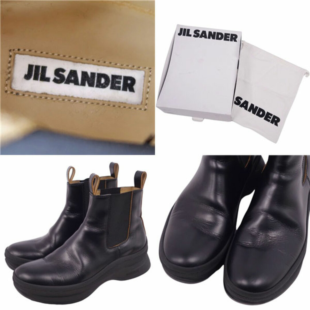 JIL SANDER - 美品 ジルサンダー JIL SANDER ブーツ ショートブーツ