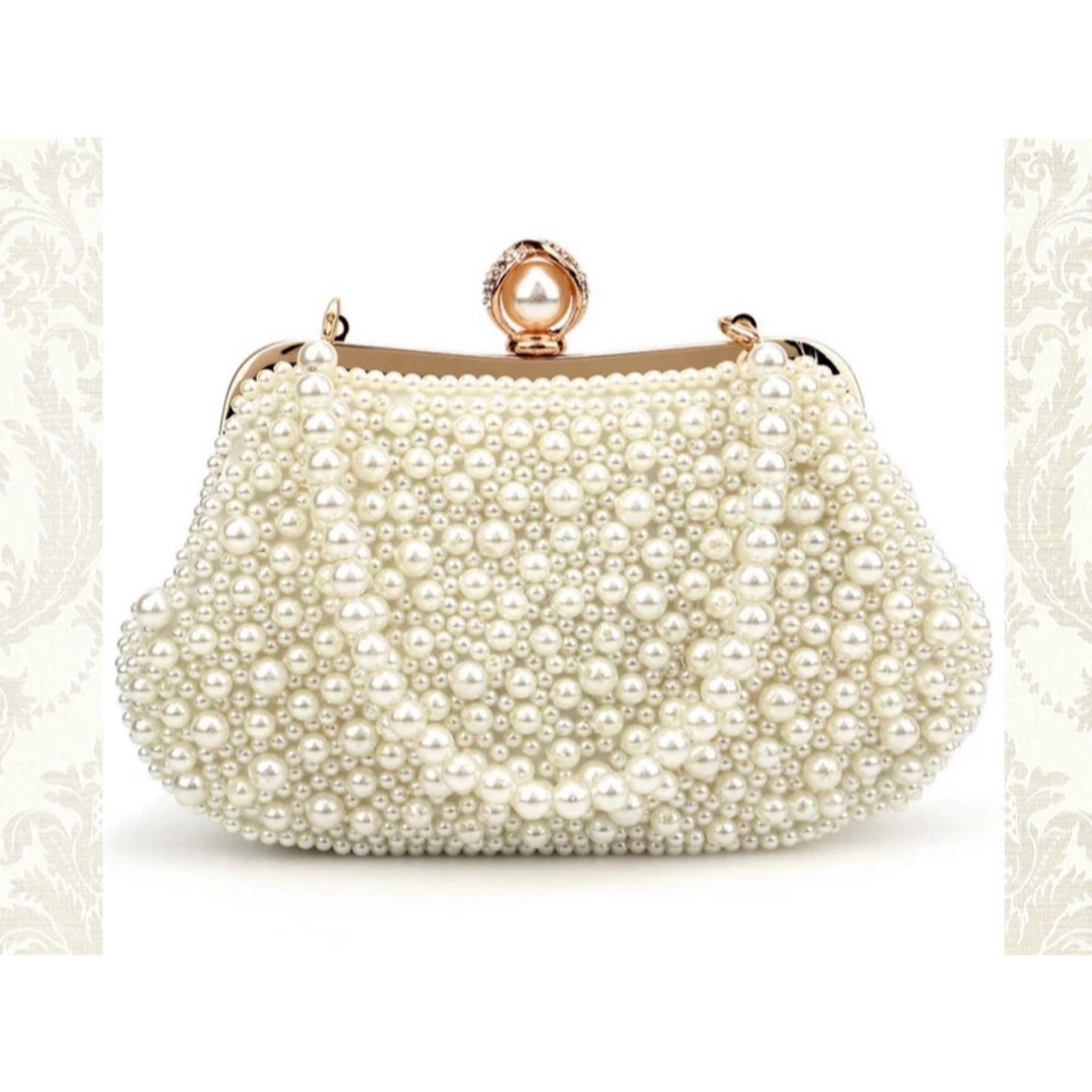 和装 洋装 パール ハンドバッグ ショルダーバッグ 浴衣 着物 振袖