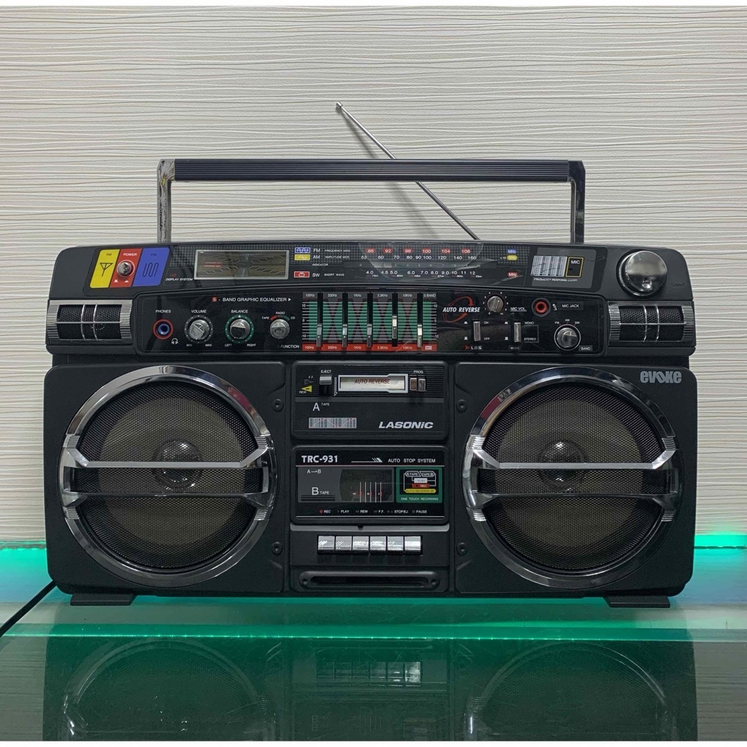Olasonic - LASONIC TRC-931ラジカセBOOMBOX デットストック品中古動作