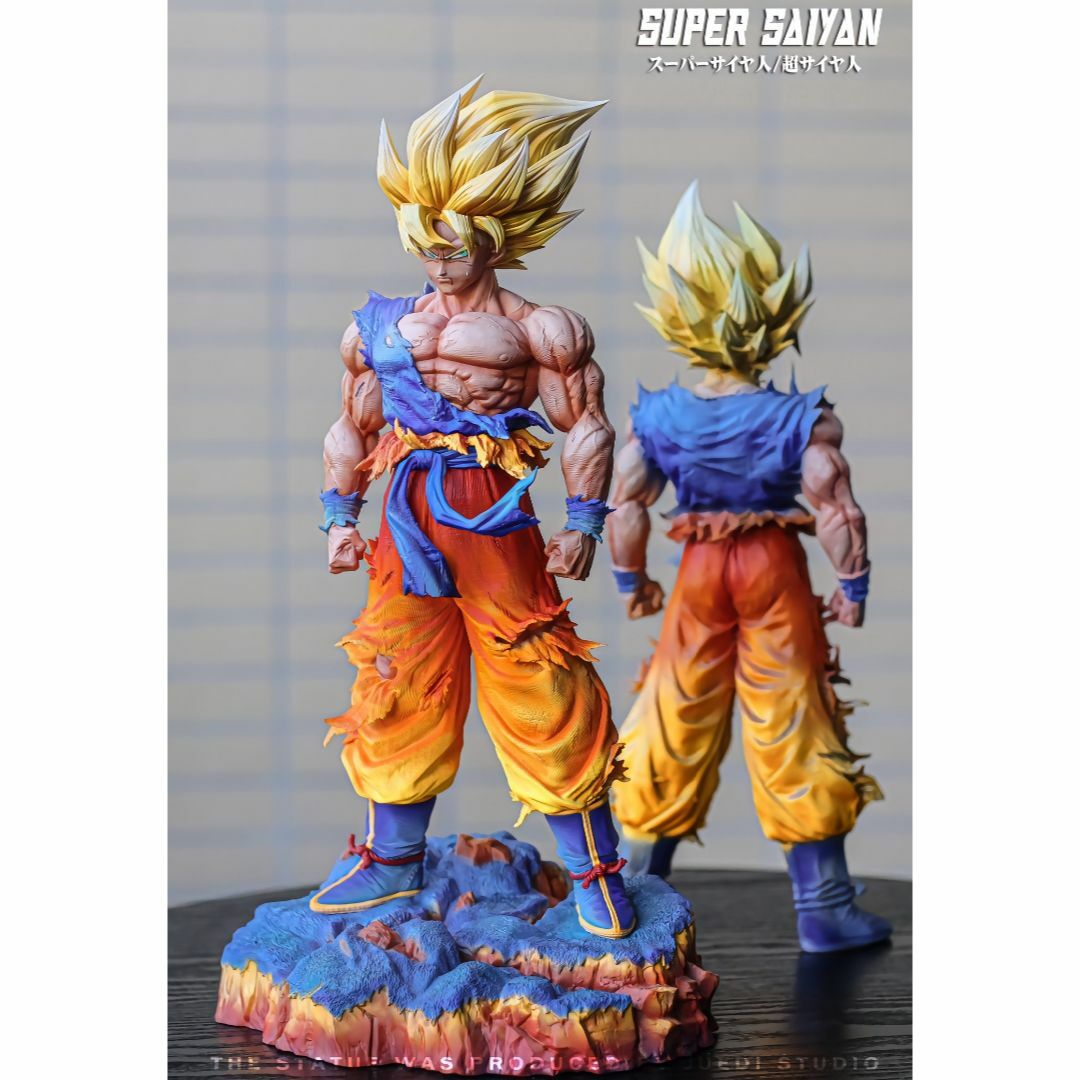 ドラゴンボール 超サイヤ人 孫悟空 ガレージキット フィギュア 1/6