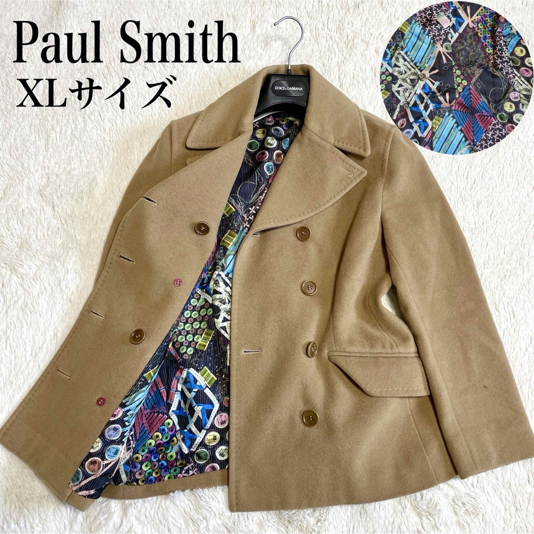 Paul Smith - Paul Smith ポールスミス ウール マルチカラー Pコート