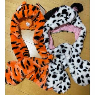 ファンキャップ サリー チェシャ猫 ティガー 101匹わんちゃん 4点