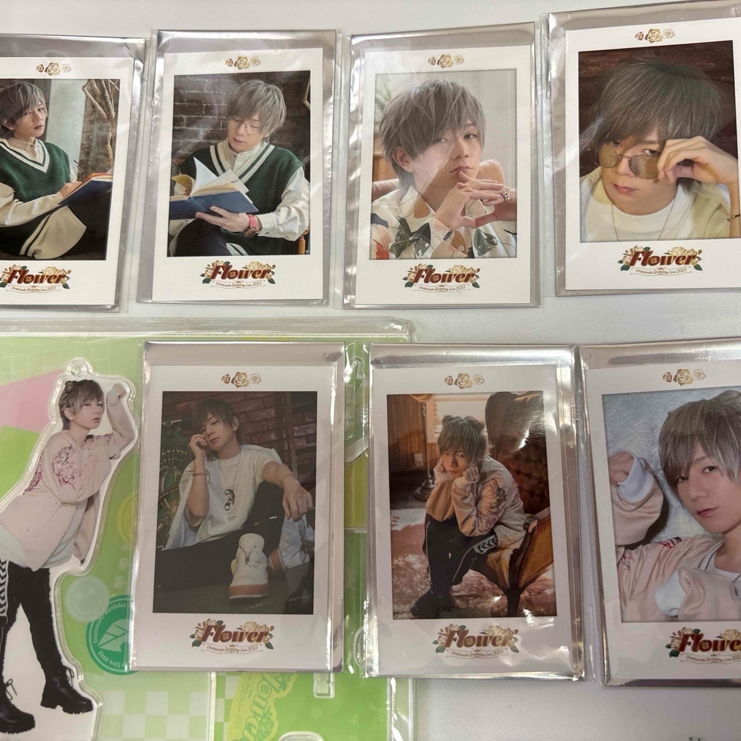 うらたぬき アクスタ チェキ風カード7枚セットの通販 by イチバンボシ