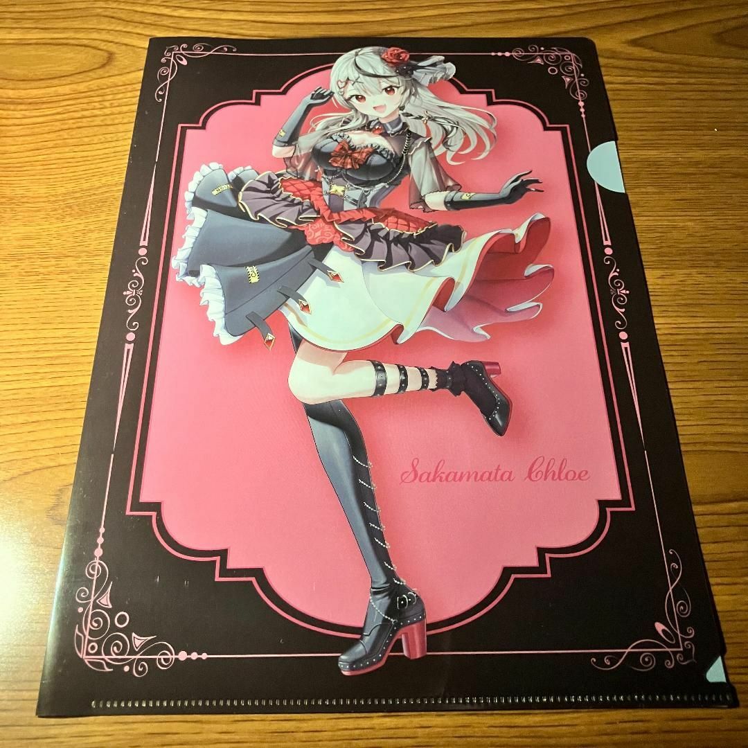 沙花叉クロヱ クリアファイル 3枚セット セブンイレブンキャンペーン