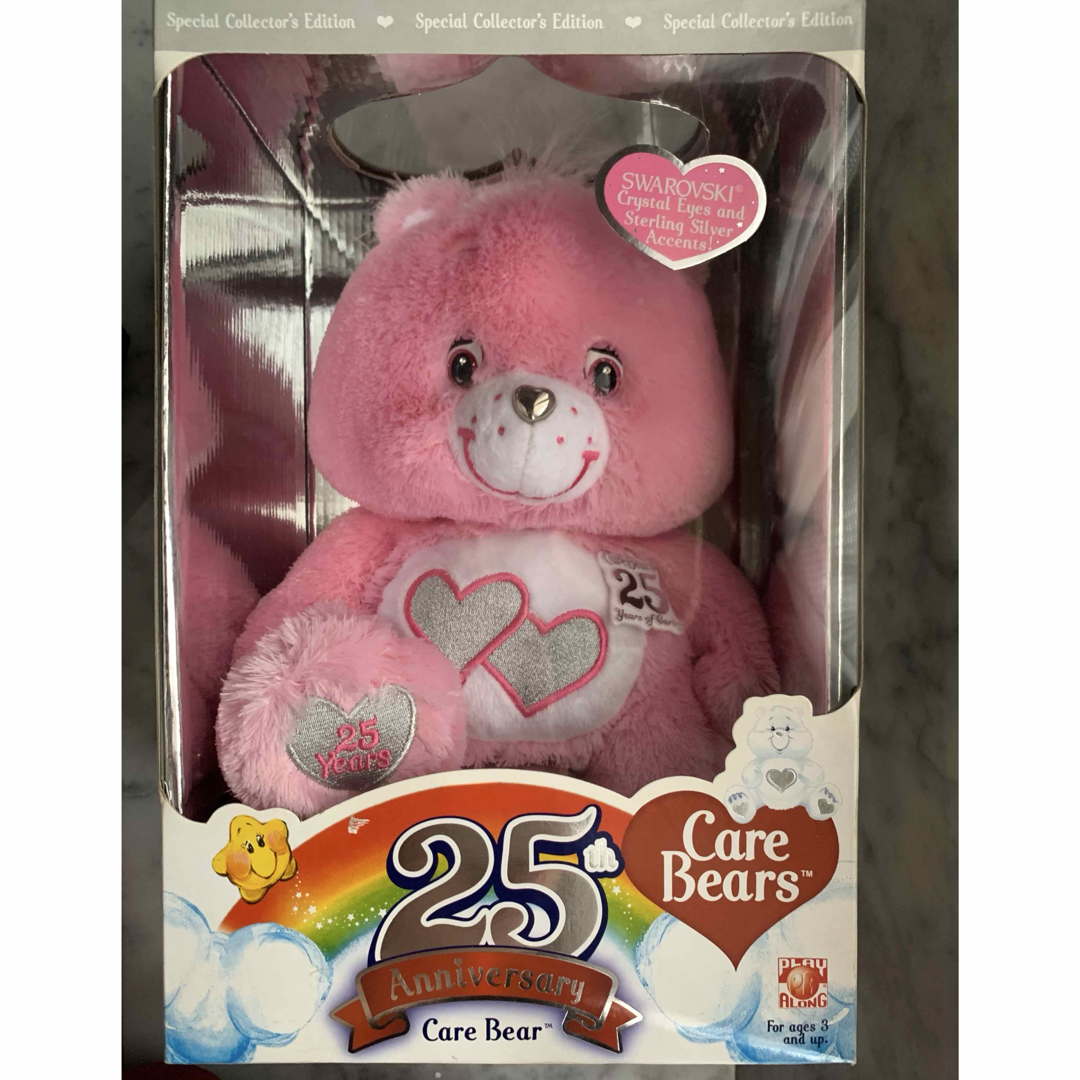 CareBears - ケアベア25周年記念 スワロフスキー入りぬいぐるみ 【新品