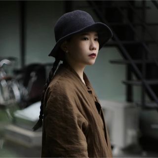 未使用◇COMME des GARCONS コムコム SCHA ハット 帽子 COMME des