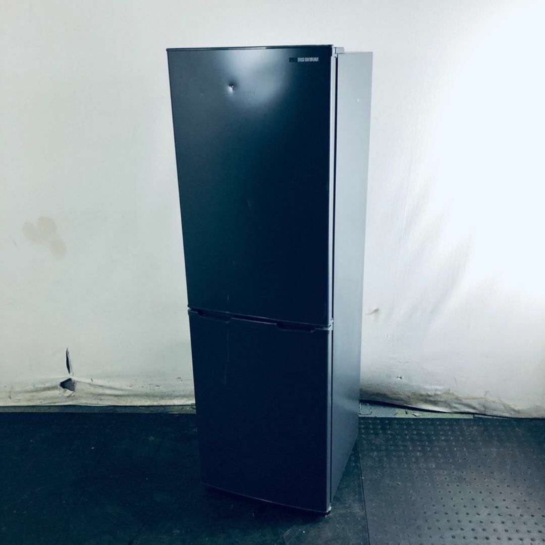 ☆送料・設置無料☆ 中古 2ドア冷蔵庫 アイリスオーヤマ (No.0595)