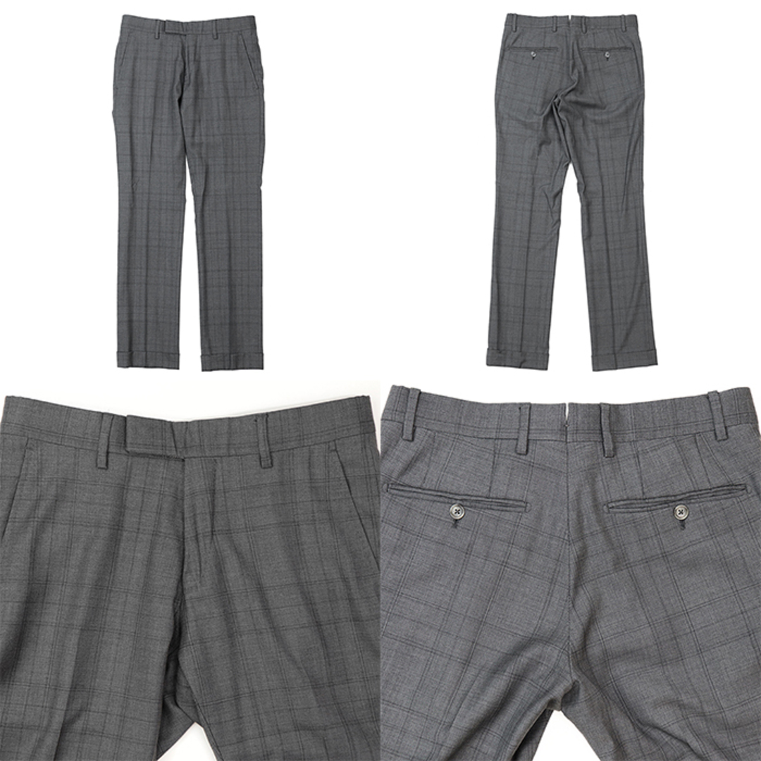 TOM FORD - 【美品】トムフォード スーツ グレンチェック ピークド