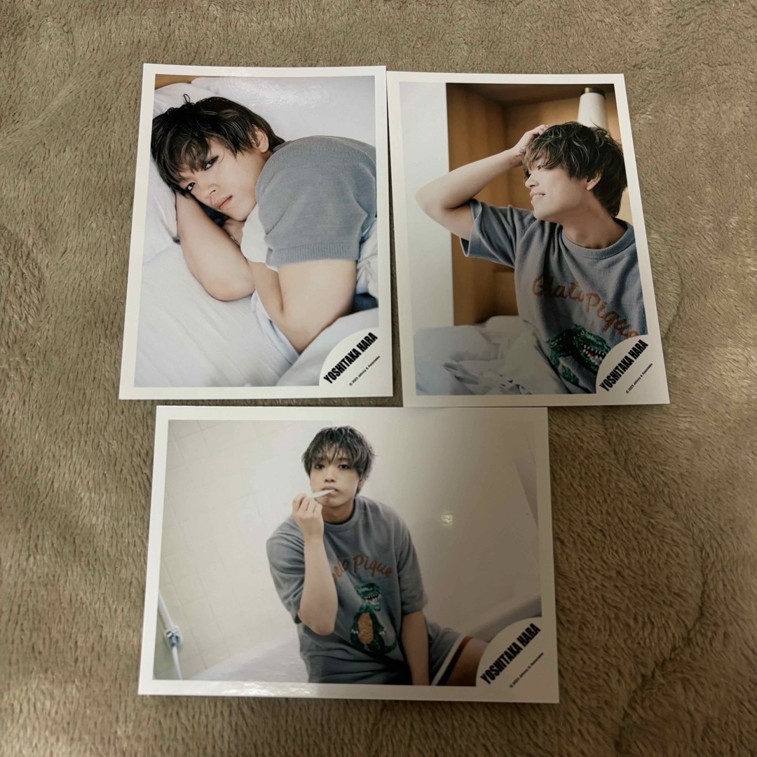 Johnny's - 原嘉孝 公式写真 3枚セットの通販 by たぴすけ's shop