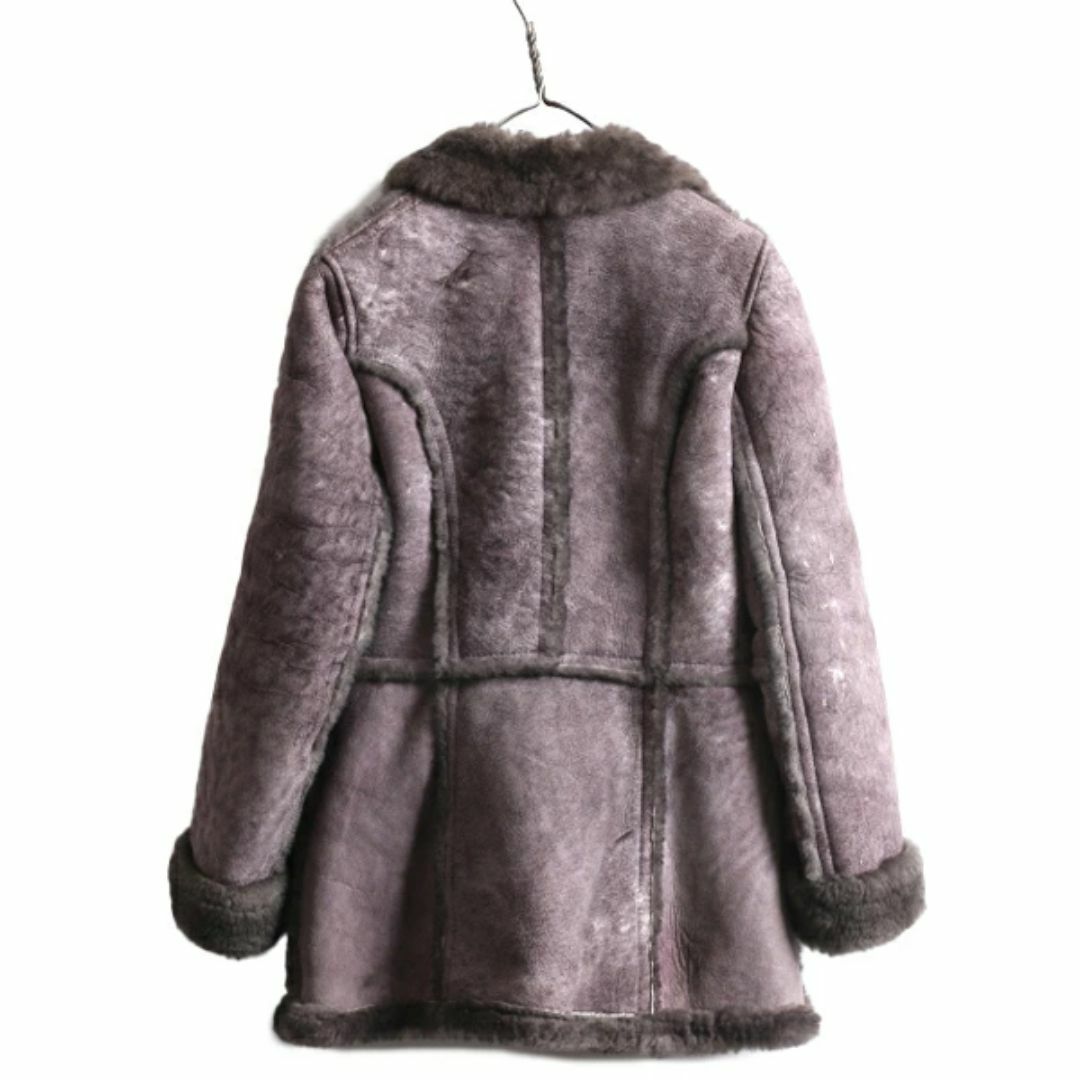 80s Saint Michel シープスキン ムートン ランチ コート 16 レディース