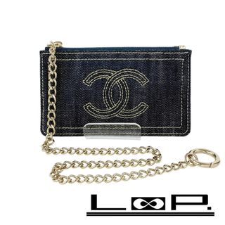 CHANEL - SALE!!!!□美品□ シャネル ココ コイン カード ケース 小銭