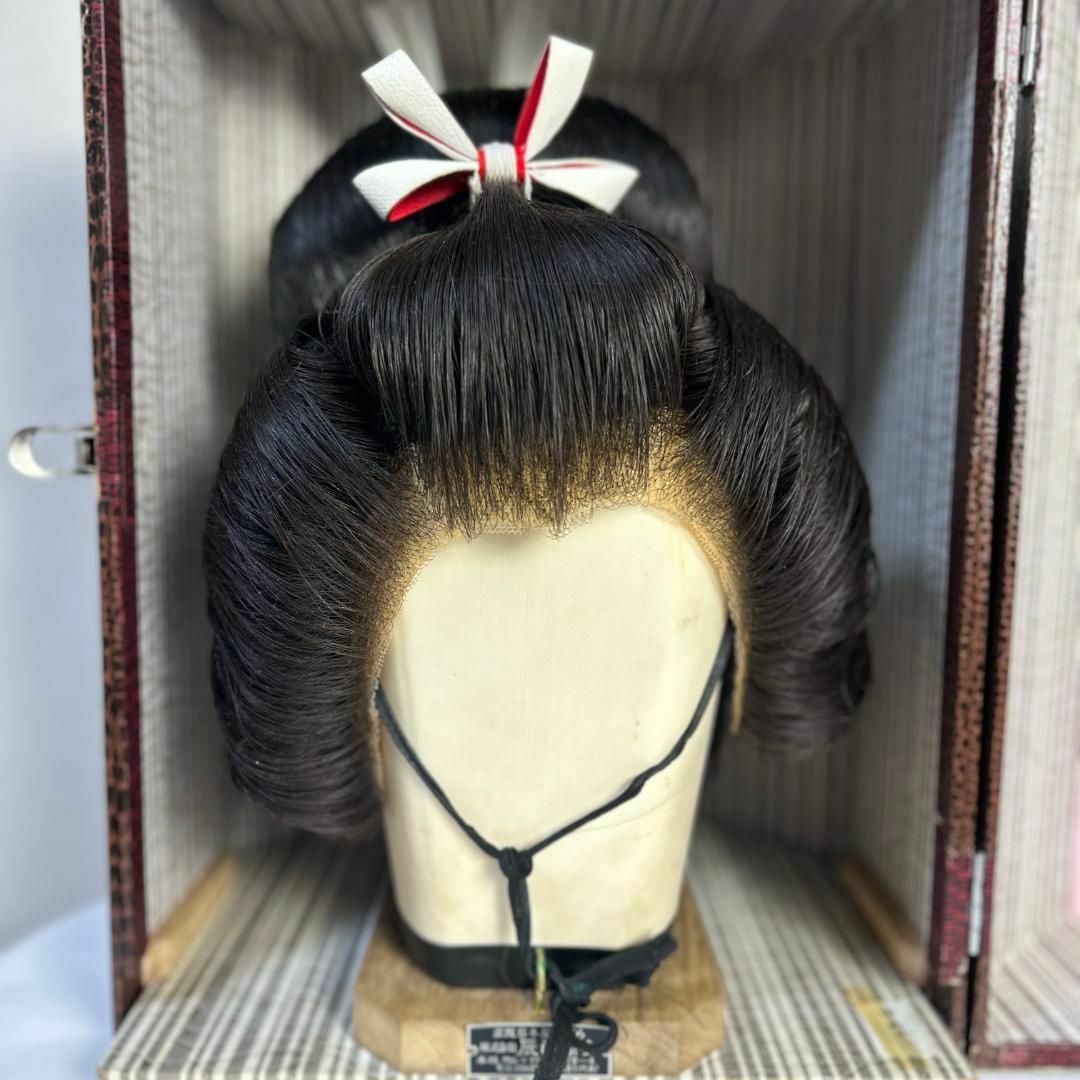 辰巳9号サイズ、耐熱ファイバープラスアレンジオーダーかつら 中古舞踊