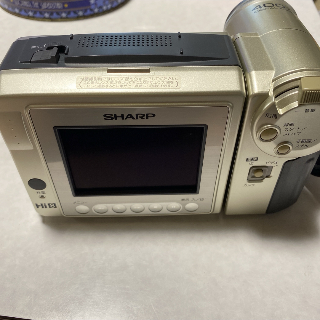 SHARP - SHARP VideoHi8 ビデオカメラ VL-EH500 ⑨の通販 by