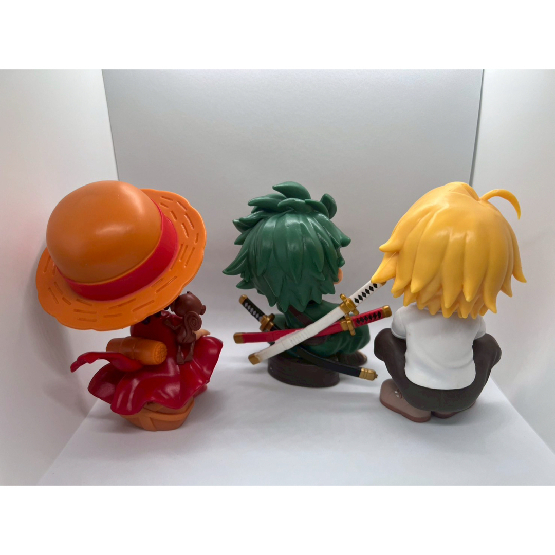 ワンピース ONE PIECE フィギュア ゾロ ルフィ サンジ 3体セットの通販