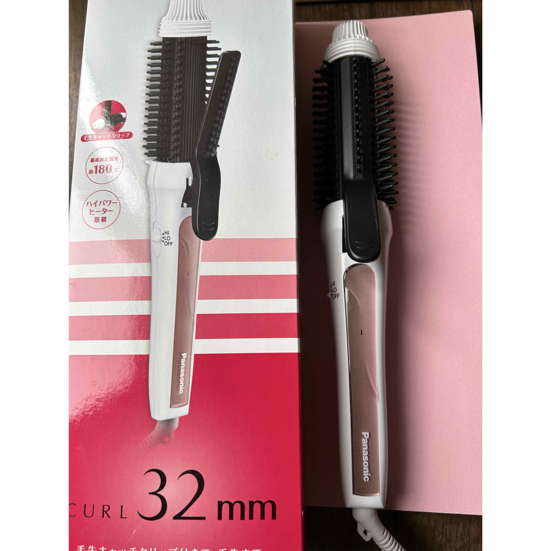 Panasonic - Panasonic ブラシカールアイロン32mm EH-HT4B-Wの通販 by