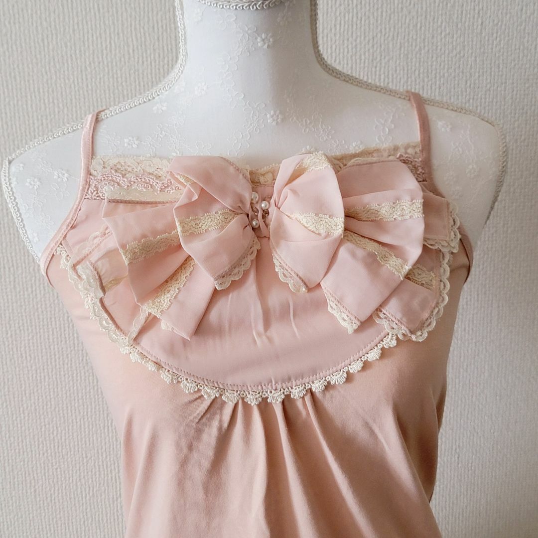 axes femme - ◇美品◇アクシーズファム ビッグリボン キャミソール