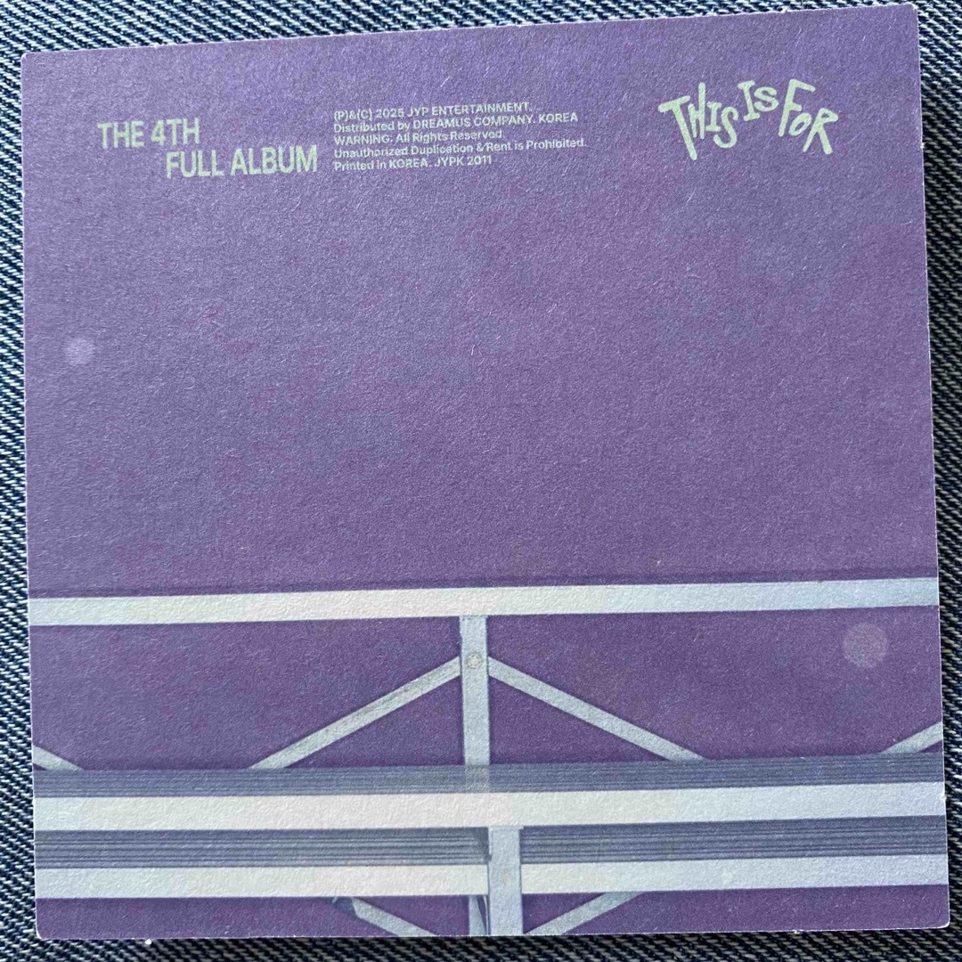 TWICE - TWICE THIS IS FOR ジヒョ ミニポストカードの通販 by cloud's