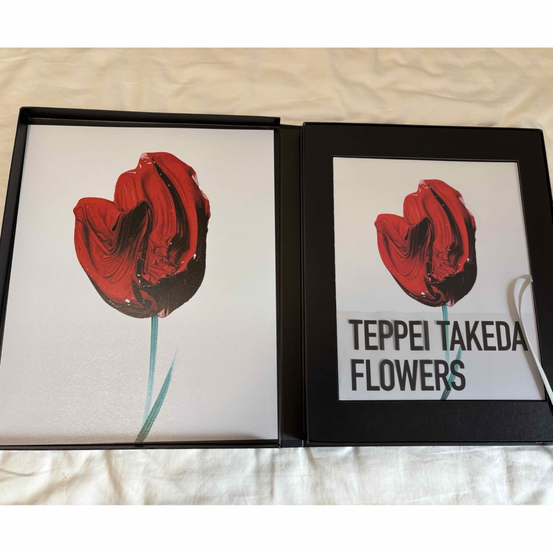 武田鉄平 TEPPEI TAKEDA FLOWERS 作品集 本 絵画 サイン付 武田鉄平