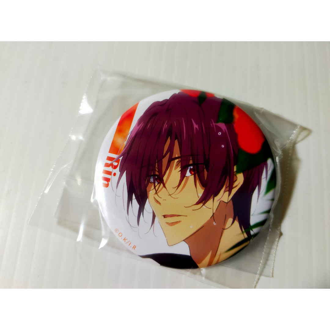 Free! 松岡凛 バースデー 缶バッジ 店舗限定 Free!シリーズ Hopeful