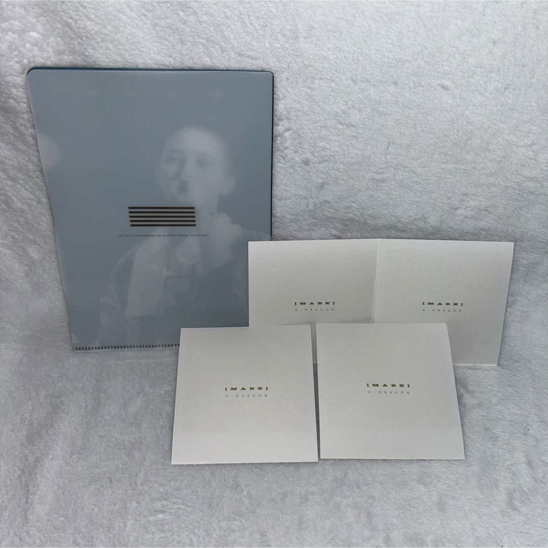 BIGBANG - BIGBANG G-DRAGON ポラロイド&クリアファイアの通販 by ちぷ
