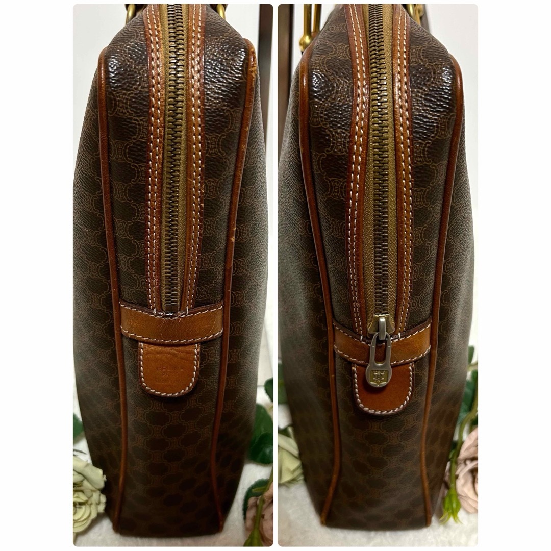 CELINE - CELINE オールドセリーヌ マカダム柄 ブリーフケース