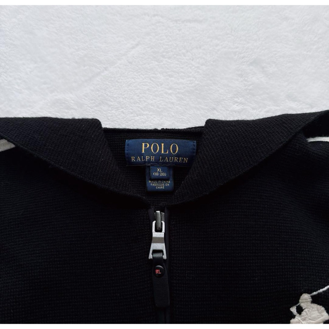 POLO RALPH LAUREN - 希少 美品 ラルフローレン ニット ハーフジップ