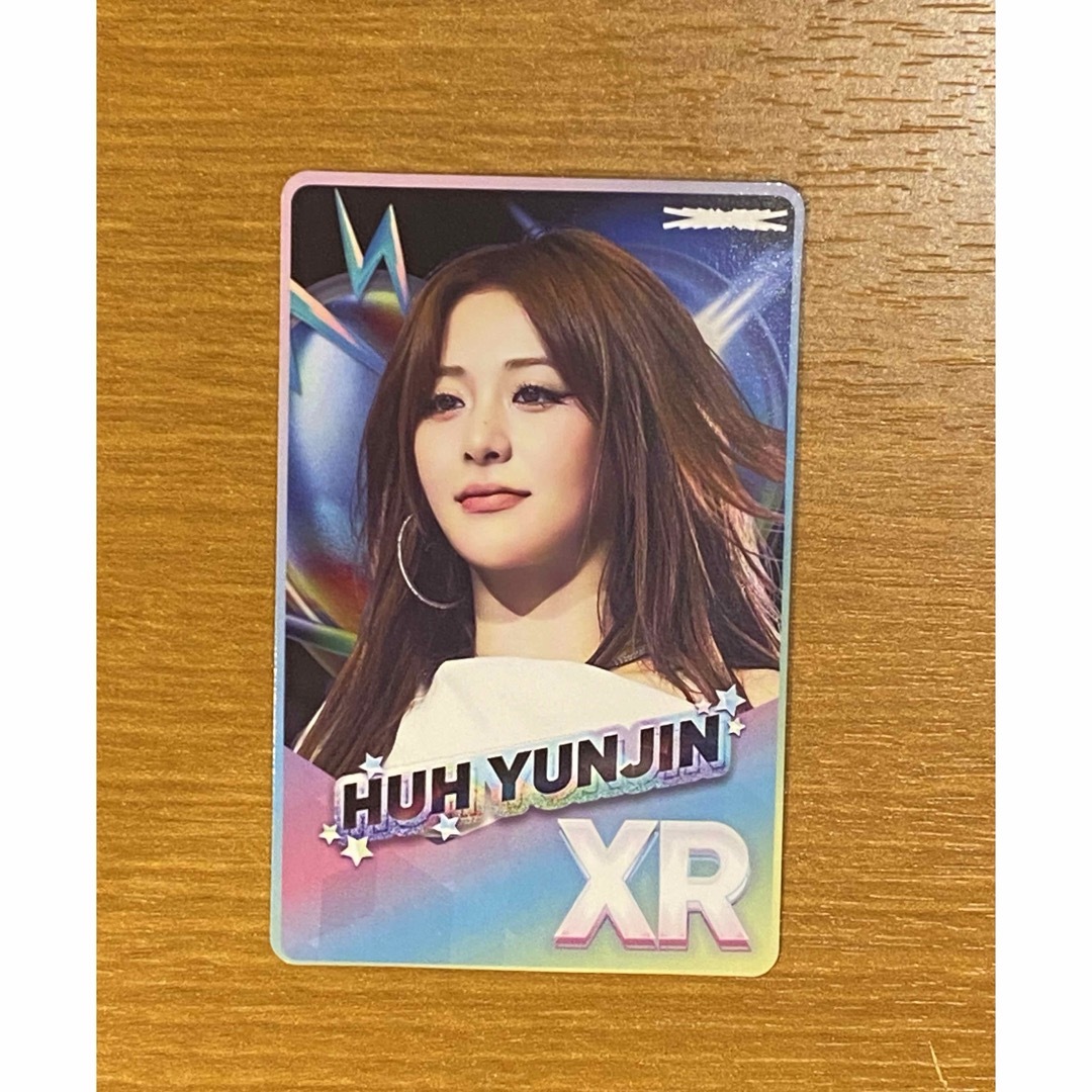 LE SSERAFIM ユンジン 直筆サイントレカ 当選EASY LE SSERAFIM