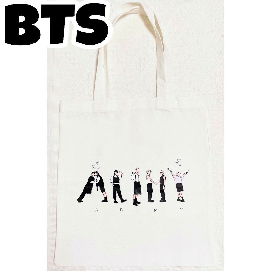 防弾少年団(BTS) - 【新品未使用】 BTS Butter ARMY 人文字 トート