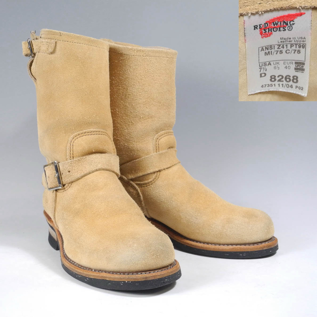 REDWING - PT99レッドウィング8268スエードエンジニアブーツ9269 PT91