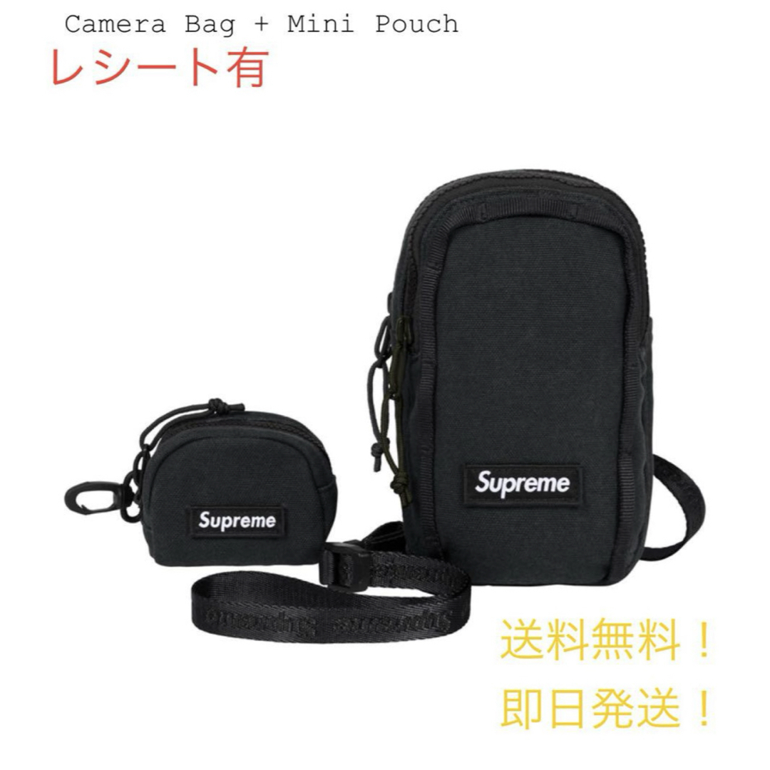 Supreme - 【完全未開封】supreme camera bag + mini pouch 黒の通販