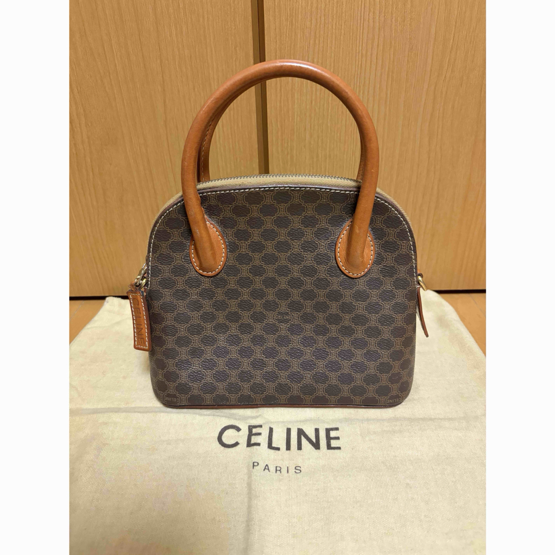 CELINE - CELINE セリーヌ マカダム柄 SHOULDER BAG 専用保存袋付きの