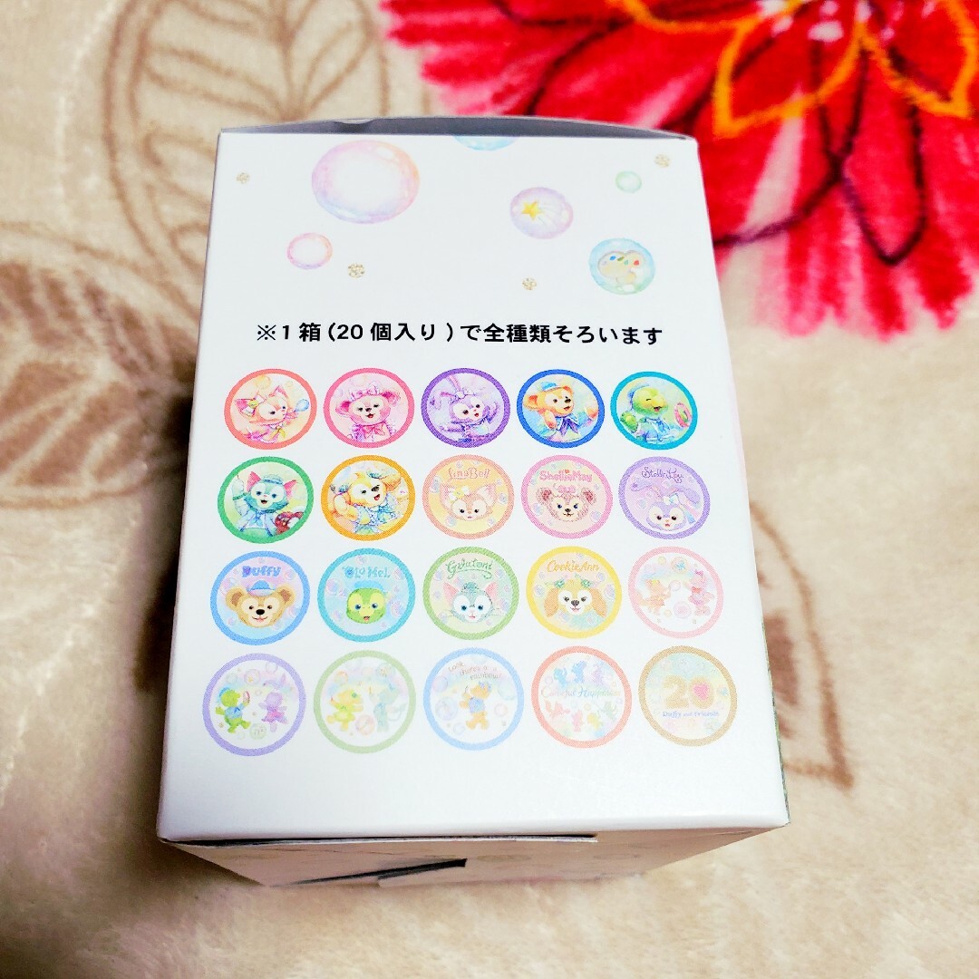 ダッフィー - 新品 ダッフィー カラフルハピネス ワッペン ワッペン