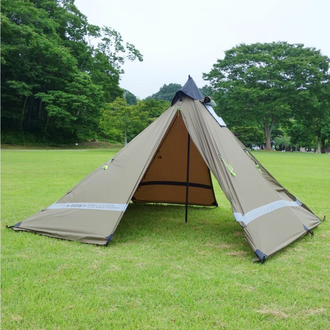 ヨカ YOKA TIPI YK-TN01-DK ティピー モノポール ワンポール テント