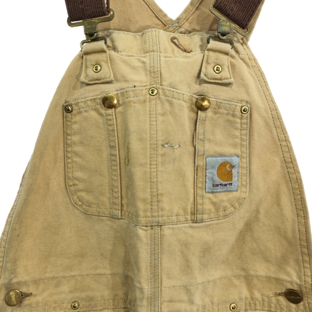 carhartt - 00年代 USA製 Carhartt カーハート ダック ダブルニー ビブ