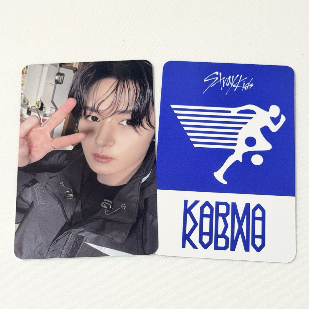 Straykids リノ KARMA 事前収録 韓国 スキズ サノク トレカ Straykids