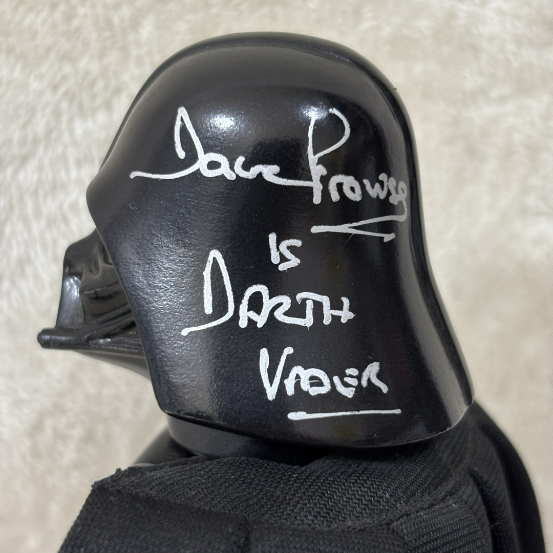 希少品】1997 大阪ブリキ ダースベイダー デヴィッド・プラウズ 直筆