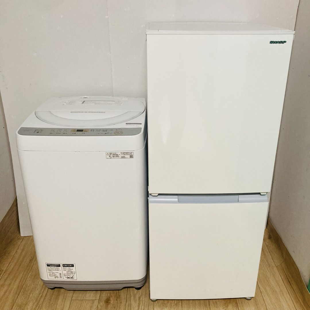 美品高年式ヤマダセレクトシャープ1人暮らし家電セット❗️大阪、大阪