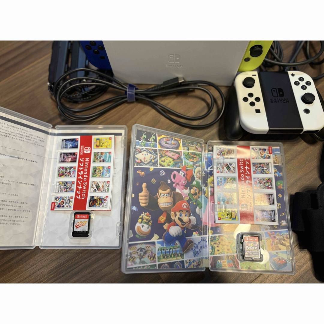 Nintendo Switch 本体、追加ジョイコン、ソフト2種類セット
