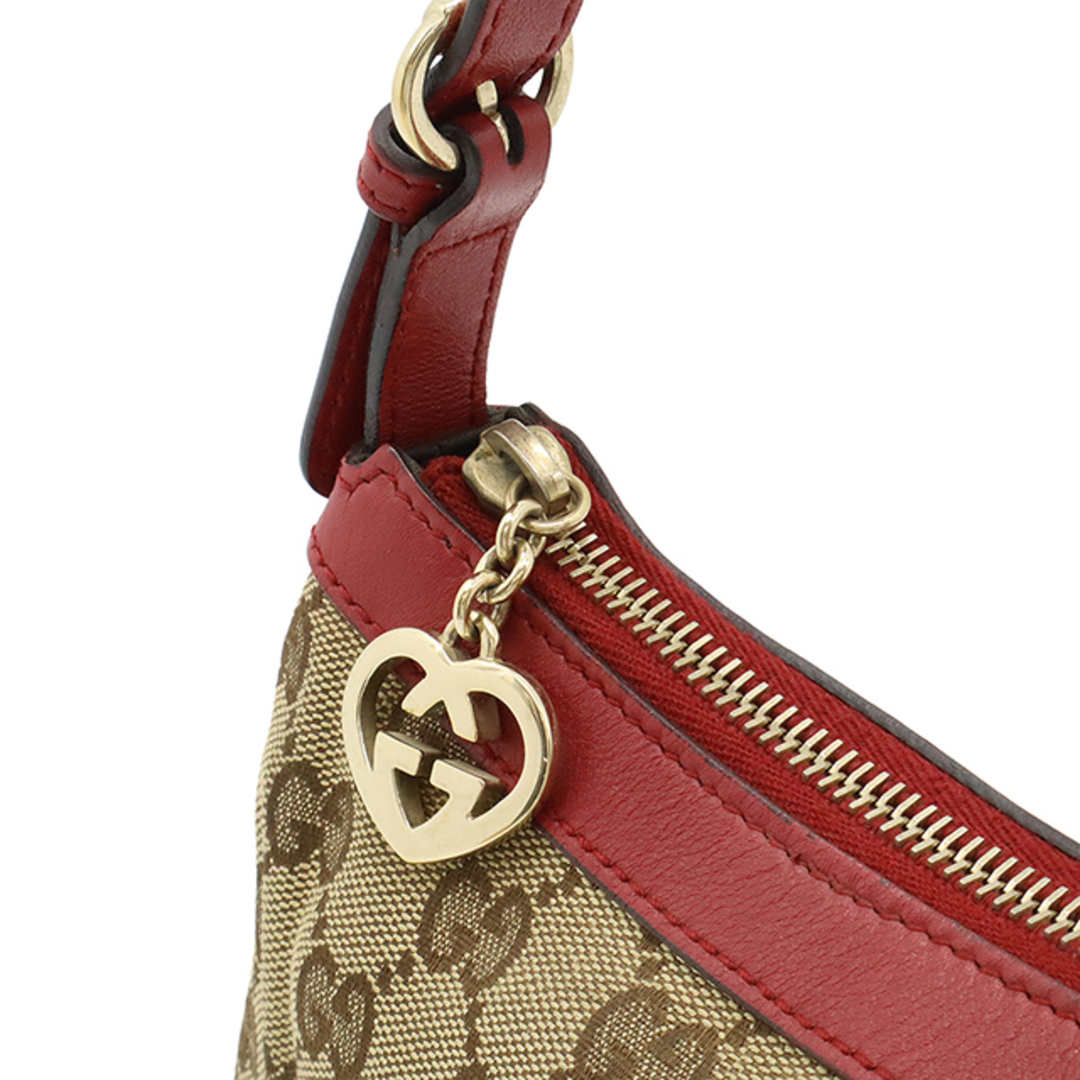 GUCCI - GUCCI グッチ GGキャンバス ラブリーハート アクセサリー