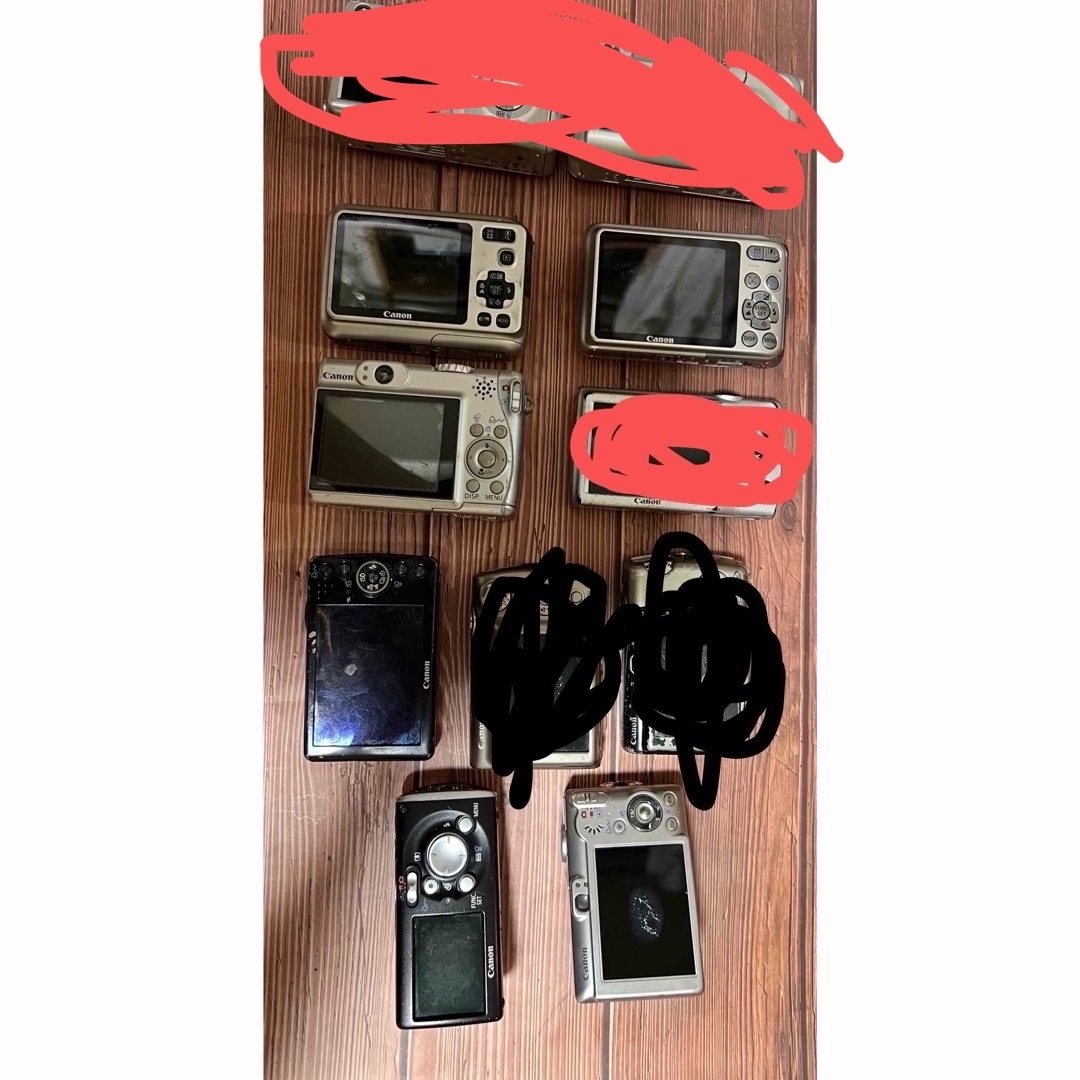 Canon - Canon キャノン デジタルカメラ 6台 動作未確認 ジャンク 修理