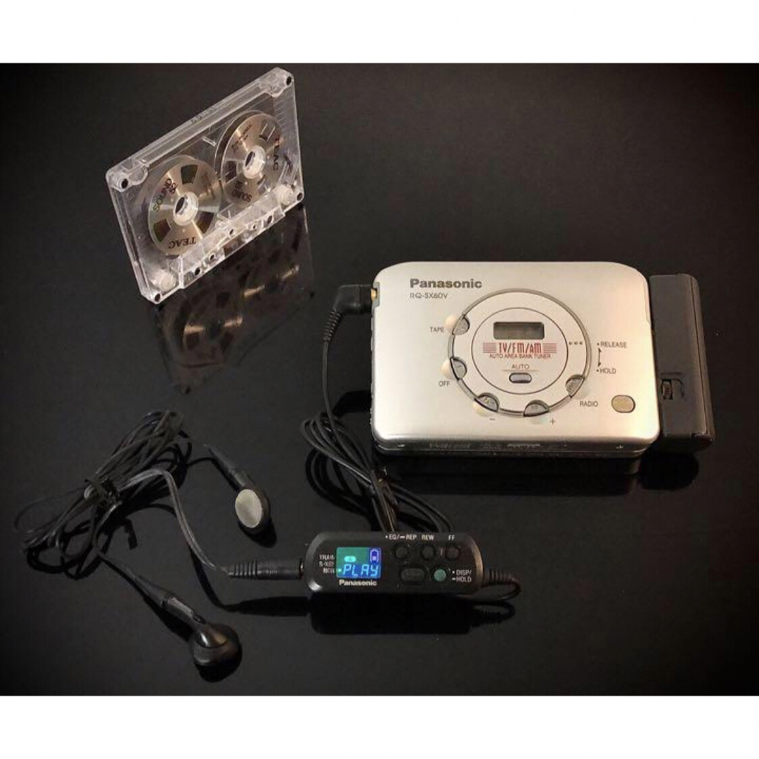 カセットウォークマンPanasonic RQ-SX60V「整備済み、完動超美品」