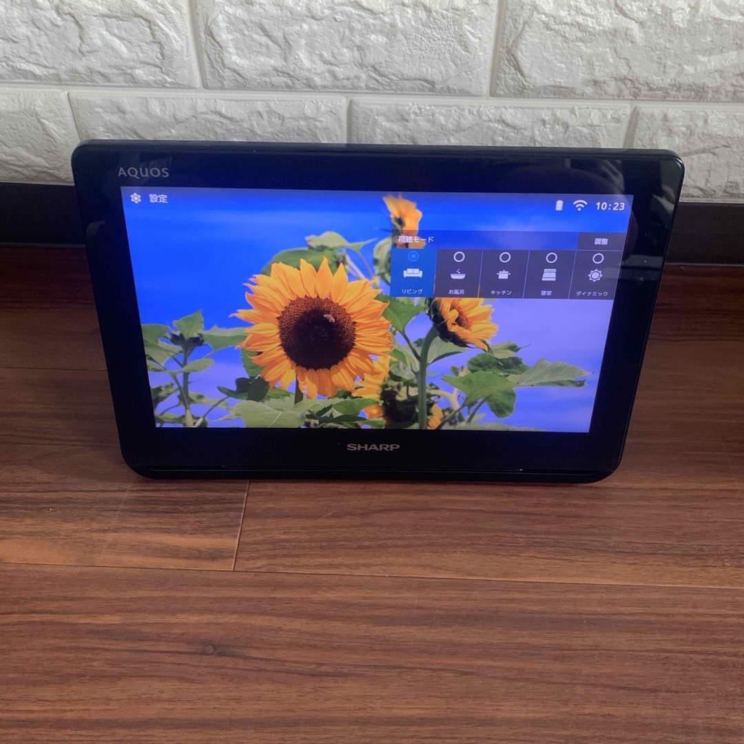 極美品SHARP AQUOS 防水ポータブルテレビ 2T-C12AF