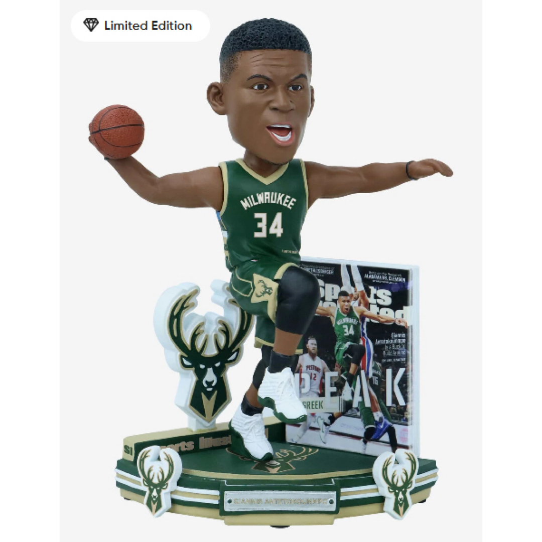 ヤニス・アデトクンボ ミルウォーキー・バックス ボブルヘッド