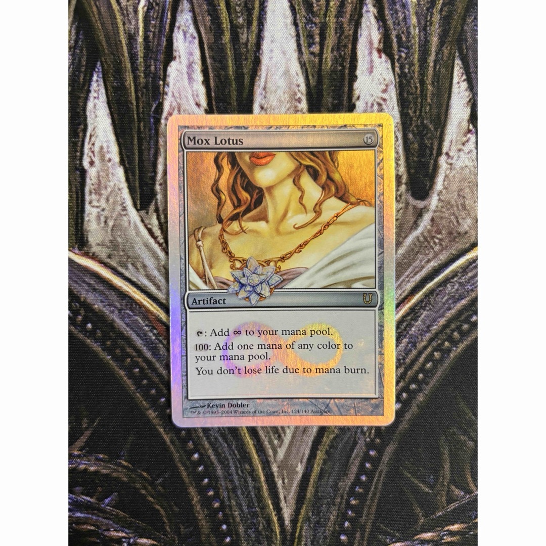 マジック：ザ・ギャザリング - 【最安値】MTG UNH Mox Lotus foil 1枚