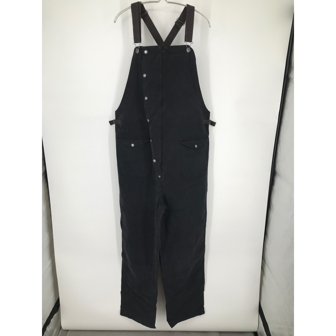 アットダーティー オーバーオール XL オールインワン つなぎ ブラック