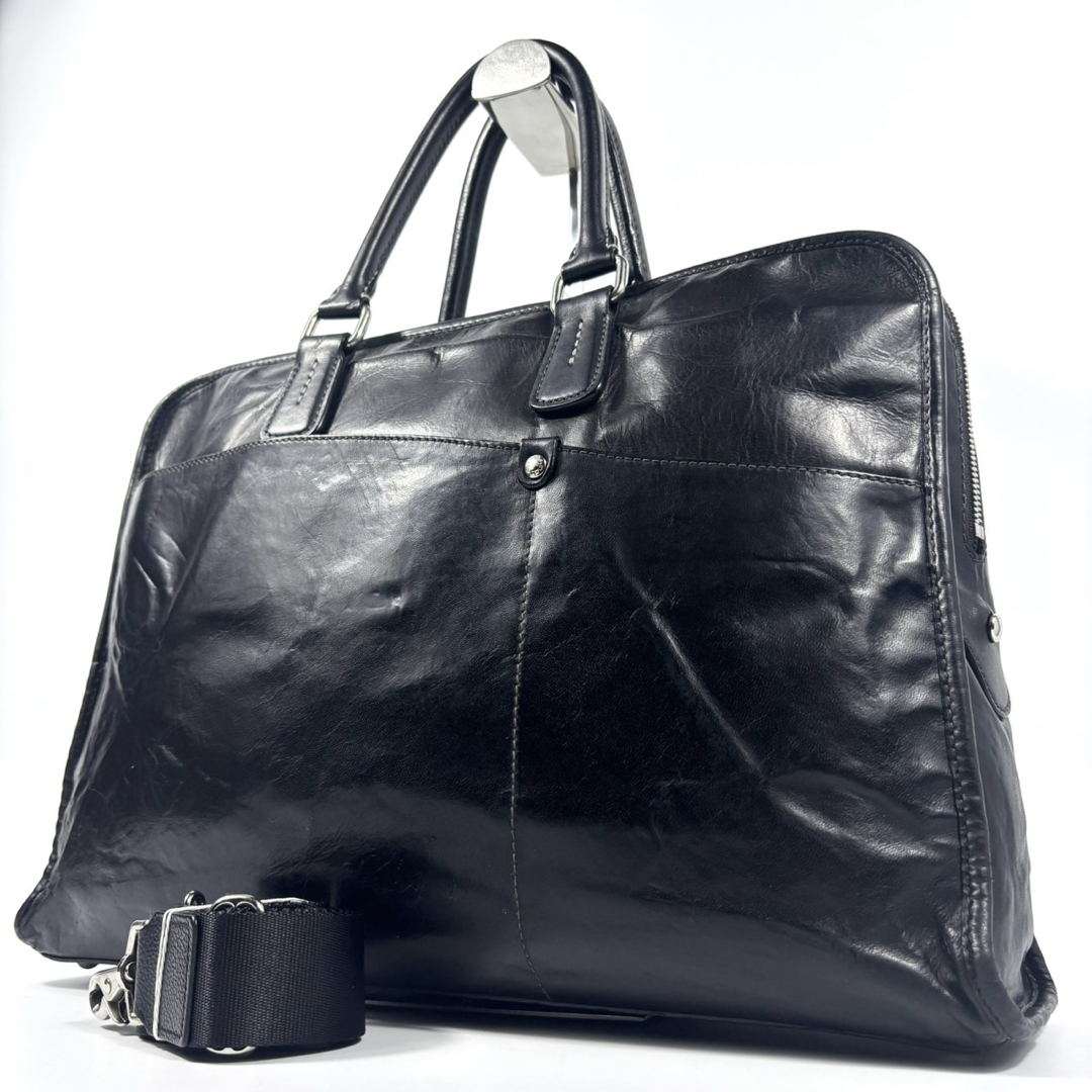 ✨美品✨ソメスサドル ビジネスバッグ A4 2way プログレス PRG43黒