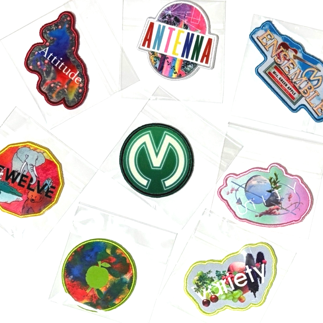 Mrs. GREEN APPLE ミセスグリーンアップル 10 ワッペン8種の通販 by